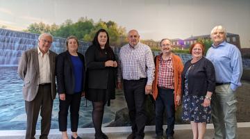 Image of the Executive members at the meeting on 15 June 2022